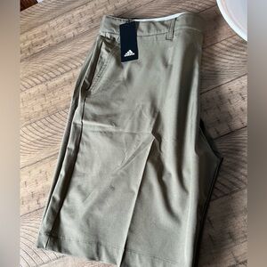 NEW WITH TAGS ADIDAS MENS SZ 36 SHORTS Golf Shorts Polyester msrp $70